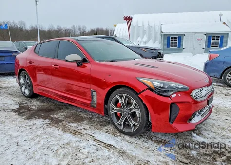 2018 Kia Stinger Gt из США, поврежденный, VIN KNAE35LC6J6028820